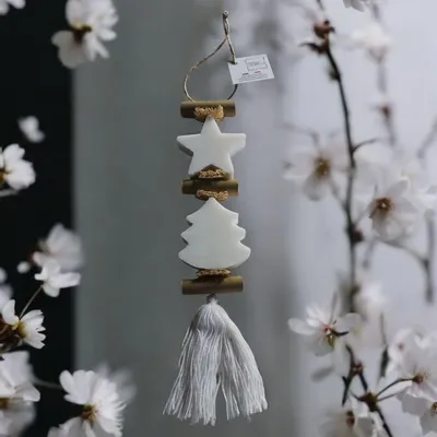 Savons - Tresse 1 Savon Etoile Blanche Bergamote et 1 Savon Sapin Blanc Bergamote - FABRIQUE LOMAELLE