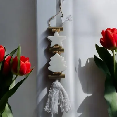 Savons - Tresse 1 Savon Etoile Blanche Bergamote et 1 Savon Sapin Blanc Bergamote - FABRIQUE LOMAELLE