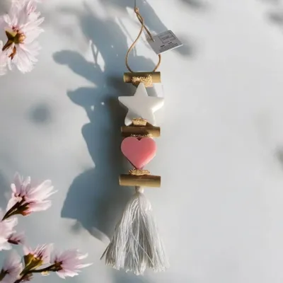 Savons - Tresse 1 Savon Etoile Blanche et 1 Savon Cœur Rose - FABRIQUE LOMAELLE