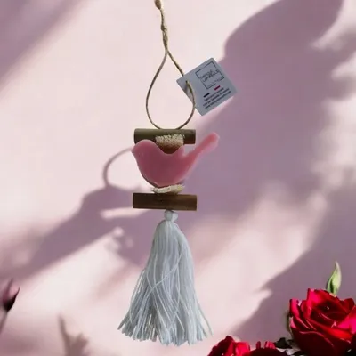 Savons - Tresse 1 Savon Oiseau Rose - FABRIQUE LOMAELLE