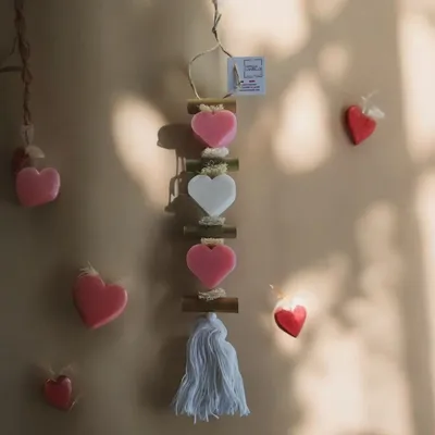 Savons - Tresse 1 Savon Cœur Rose 1 Savon Cœur Bergamote 1 Savon Cœur rose - FABRIQUE LOMAELLE