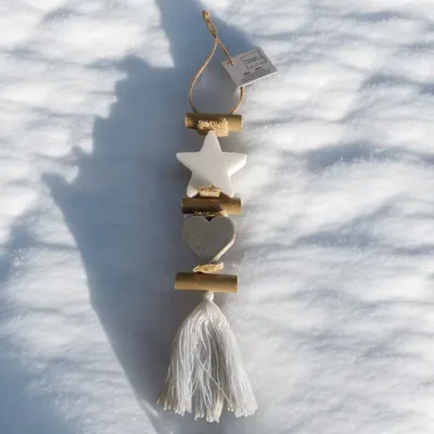 Savons - Tresse 1 Savon Etoile Blanche et 1 Cœur Gris Opium - FABRIQUE LOMAELLE