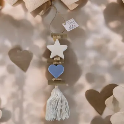 Savons - Tresse 1 Savon Etoile Blanche et 1 Savon Cœur Ecume - FABRIQUE LOMAELLE