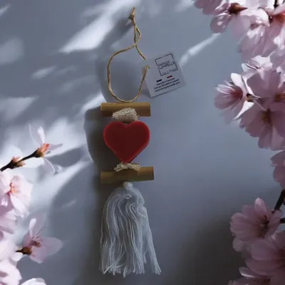 Savons - Tresse 1 Savon Cœur Parfum Fruit Rouge - FABRIQUE LOMAELLE