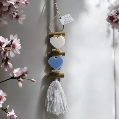 Savons - Tresse 1 Savon Cœur Blanc et 1 Savon Cœur Ecume - FABRIQUE LOMAELLE