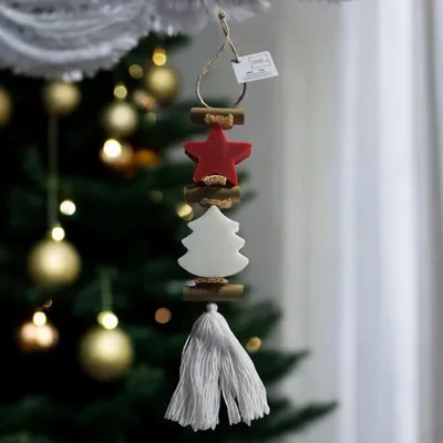 Soaps - Braided soap: 1 Star Red Fruit soap and 1 White Fir Bergamot soap - FABRIQUE LOMAELLE