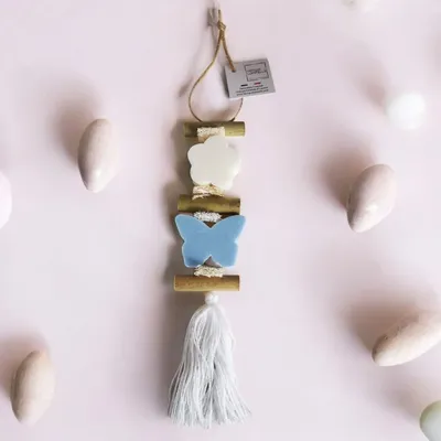 Savons - Tresse 1 Savon Fleur Bergamote et 1 Savon Papillon Bleu Ecume - FABRIQUE LOMAELLE