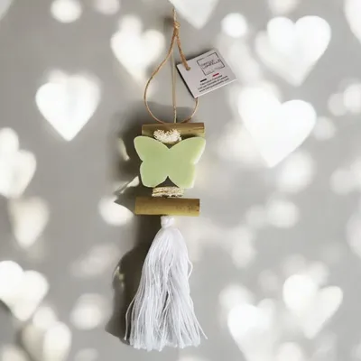 Savons - Tresse 1 Savon Papillon Verveine - FABRIQUE LOMAELLE