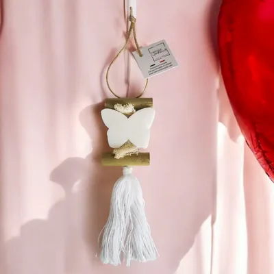 Savons - Tresse 1 Savon Papillon Blanc Bergamote - FABRIQUE LOMAELLE