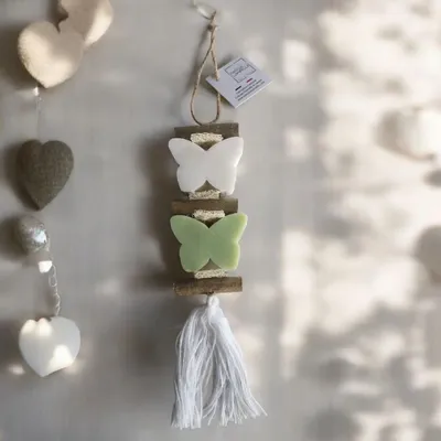 Savons - Tresse 1 Savon Papillon Bergamote et 1 Savon Papillon Verveine - FABRIQUE LOMAELLE