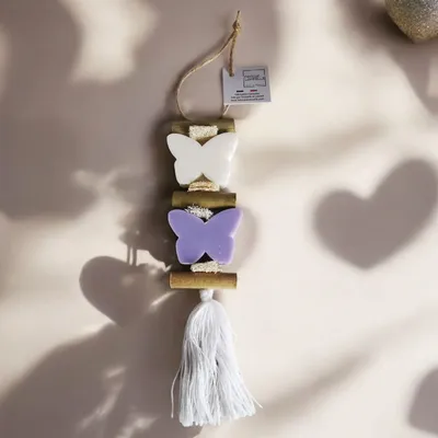 Soaps - braid 1 Butterfly Bergamot Soap 1 Butterfly Lavender Soap - FABRIQUE LOMAELLE