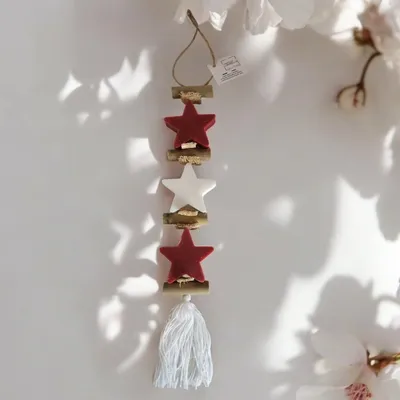 Savons - Tresse 1 Savon Etoile Fruit rouge 1 Savon Etoile Bergamote 1 Savon Etoile Fruit Rouge - FABRIQUE LOMAELLE