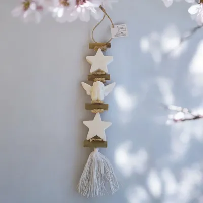 Savons - tresse 1 Savon Etoile Bergamote et 1 Savon Ange Bergamote 1 Savon Etoile Bergamote - FABRIQUE LOMAELLE