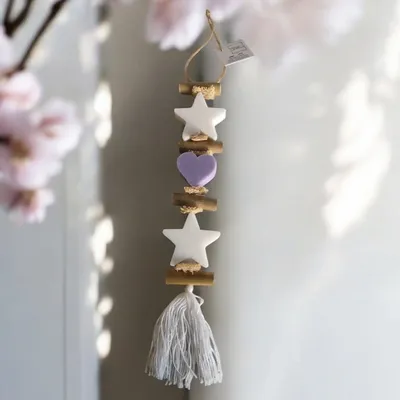 Savons - tresse 1 Savon Etoile Bergamote et 1 Savon Cœur Lavande 1 Savon Etoile Bergamote - FABRIQUE LOMAELLE