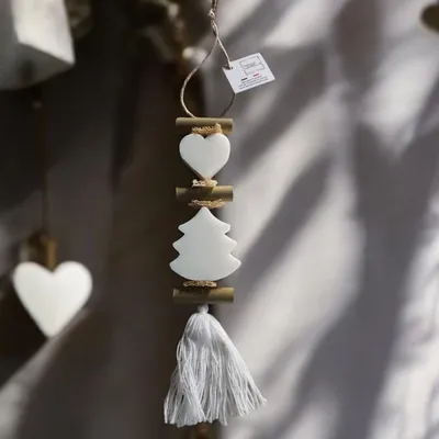 Savons - Tresse 1 Savon Cœur Blanc Bergamote et 1 Savon Sapin Blanc Bergamote - FABRIQUE LOMAELLE