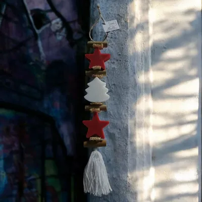 Savons - tresse 1 Savon Etoile Fruit Rouge et 1 Savon Sapin Blanc 1 Savon Etoile Fruit Rouge - FABRIQUE LOMAELLE