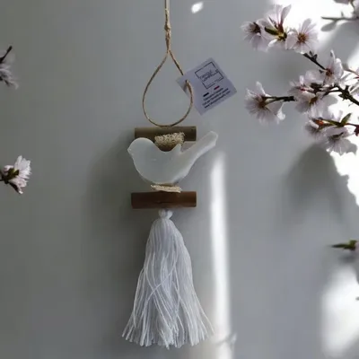 Savons - Tresse 1 Savon Oiseau Blanc Bergamote - FABRIQUE LOMAELLE