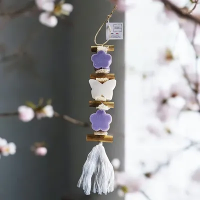 Savons - tresse 1 Savon Fleur Lavande 1 Savon Papillon Bergamote 1 Savon Fleur Lavande - FABRIQUE LOMAELLE