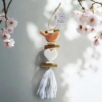 Savons - Tresse 1 Savon Oiseau Fleur d'Oranger et un Cœur Blanc Bergamote - FABRIQUE LOMAELLE