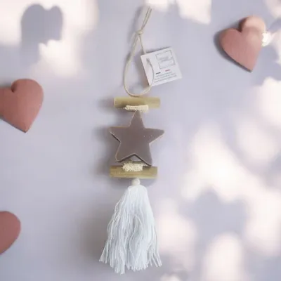 Savons - Tresse 1 Savon Etoile Fleur de Coton - FABRIQUE LOMAELLE