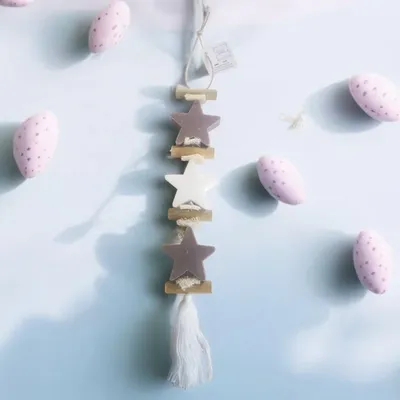 Savons - tresse 1 Savon Etoile Fleur de Coton et 1 Savon Etoile Bergamote 1 Savon Etoile Fleur de Coton - FABRIQUE LOMAELLE