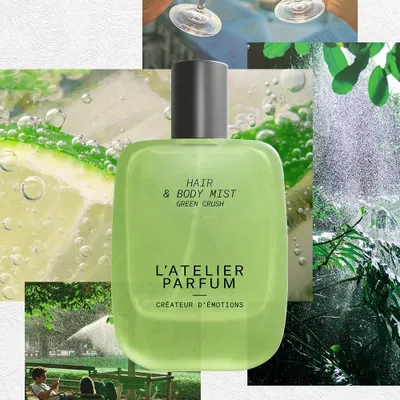 Fragrance for women & men - HAIR & BODY MIST GREEN CRUSH - L'ATELIER PARFUM PARIS