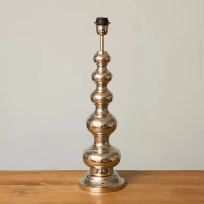 Table lamps - METAL TABLE LAMP TUCANA CHROME - MAHE HOMEWARE