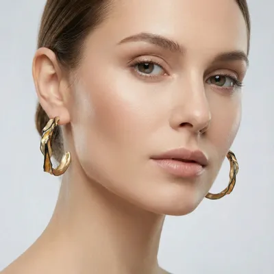 Jewelry - Indi Earrings - V UNIQUENESS FINE GREEK JEWELRY