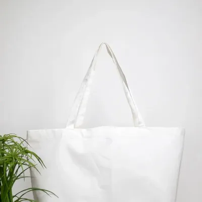 Sacs et cabas - Grand cabas en coton Made in France à personnaliser - Cecile XL - MEME BERNADETTE (FEEL-INDE)