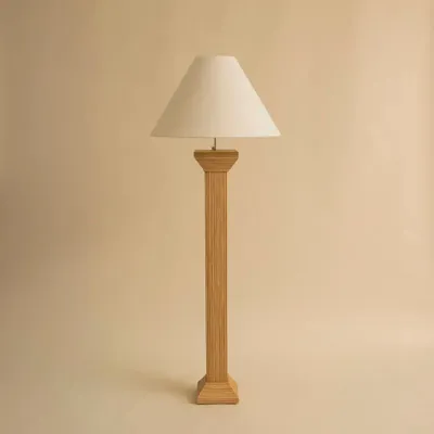 Lampadaires - PIED DE LAMPE DE SOL EN ROTIN ARIANE - MAHE HOMEWARE