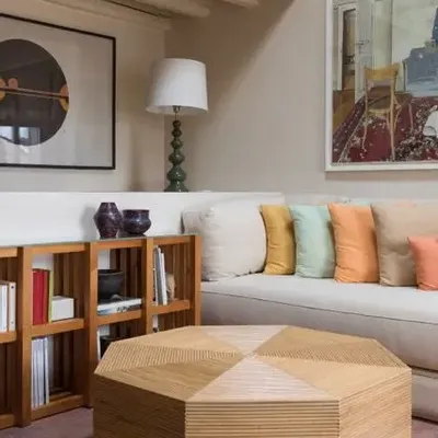 Coffee tables - RATTAN COFFEE TABLE THOAS - MAHE HOMEWARE