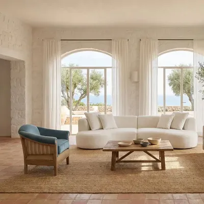 Chairs for hospitalities & contracts - Avis Essence Velvet Cyclades | Armchair - CREARTE COLLECTIONS