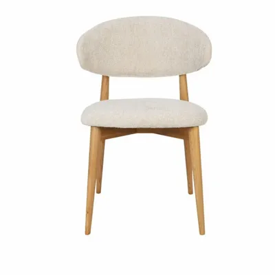 Chaises - Chaise Jaspe naturelle et blanche - EMPREINTE DU TEMPS