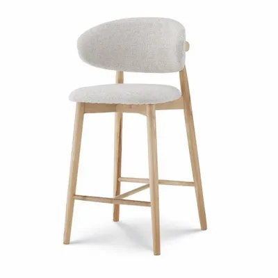 Tabourets - Tabouret Jaspe Naturel & White - EMPREINTE DU TEMPS