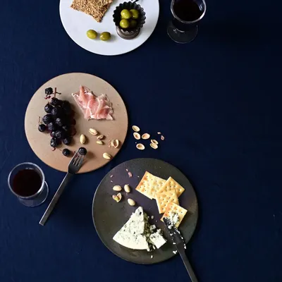 Assiettes de réception - Assiette plate Moon - MARUMITSU POTERIE