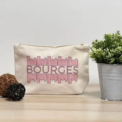 Clutches - 450g cotton pouch to customize – TC210L - MEME BERNADETTE (FEEL-INDE)