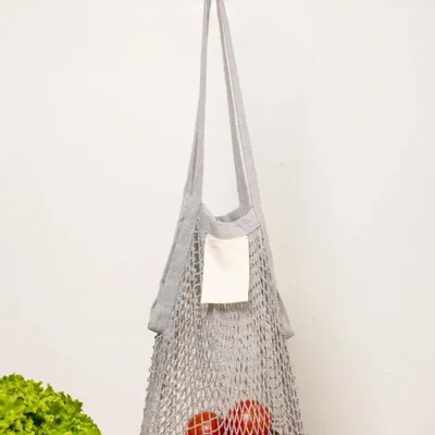 Bags and totes - 280g cotton mesh bags to customize - MEME BERNADETTE (FEEL-INDE)