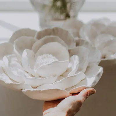 Wallpaper - Three Dimensional Wall Arte - Floral Wall Decor Set - DABA DECO