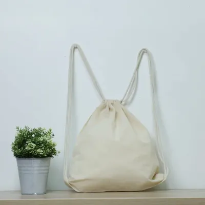 Bags and totes - Customizable organic cotton backpack 140g – ORG 20 - MEME BERNADETTE (FEEL-INDE)