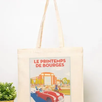 Bags and totes - 280g recycled cotton tote bag to customize – 4 RC 2 - MEME BERNADETTE (FEEL-INDE)
