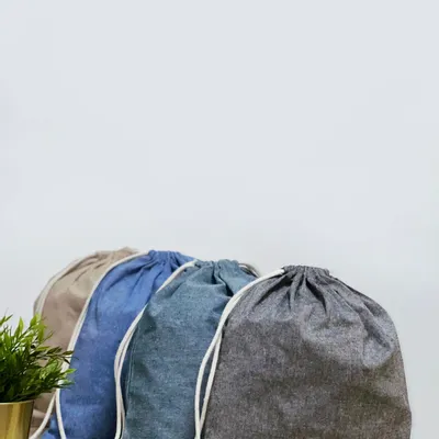 Bags and totes - 150g recycled cotton backpack to customize – 3RC20 - MEME BERNADETTE (FEEL-INDE)
