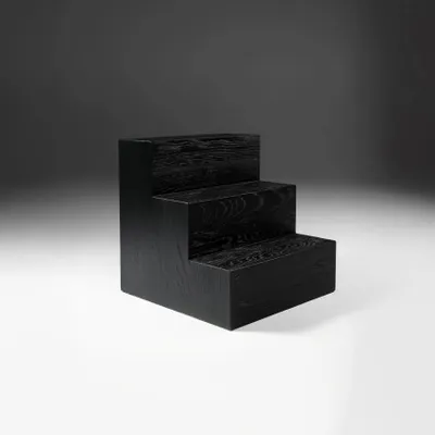 Other tables - Monolit Side Table — Solid Wood - ARBORE BY CAREL WOODWORKS