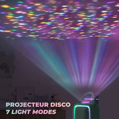 Kids accessories - Singy Party — Karaoke 2 Wireless Mics with LED Disco Lights - MOB - ACTIVE TON MONDE