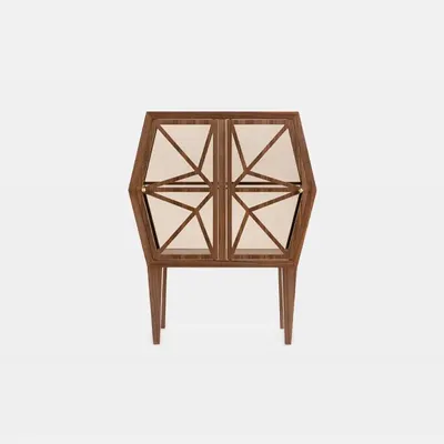 Shelves - CHRISTAL Bar Cabinet - MAMOA