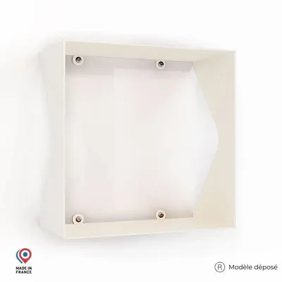 Shelves - AGATE STEEL WALL CUBE SHELF - DECO-GEM