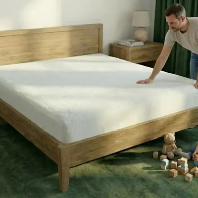 Hotel bedding - The Nube mattress protector - KAMASANA