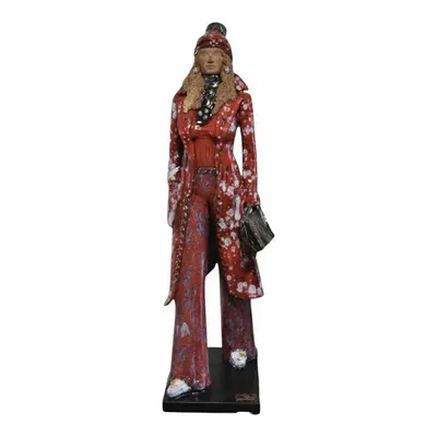 Céramique - La femme de Megève - OLIVIER BERTERO CÉRAMISTE