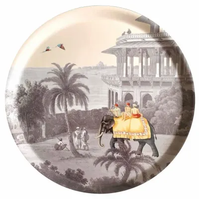 Trays - India round tray - PARADISIO IMAGINARIUM