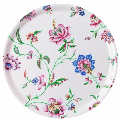 Trays - PONDICHERRY SERVING TRAY ON A WHITE BACKGROUND - PARADISIO IMAGINARIUM