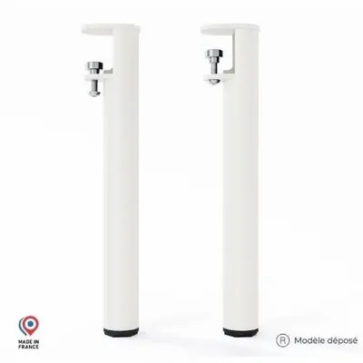 Tables basses - PIED DE TABLE BASSE EN ACIER TOPAZE - LOT DE 2 PIEDS - DECO-GEM